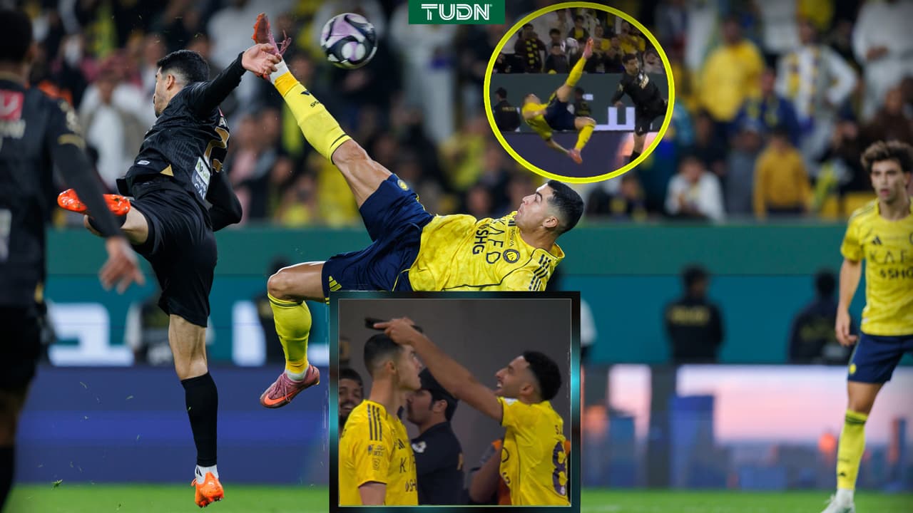 Cristiano Ronaldo llega a 954 goles con tremendo golazo de chilena