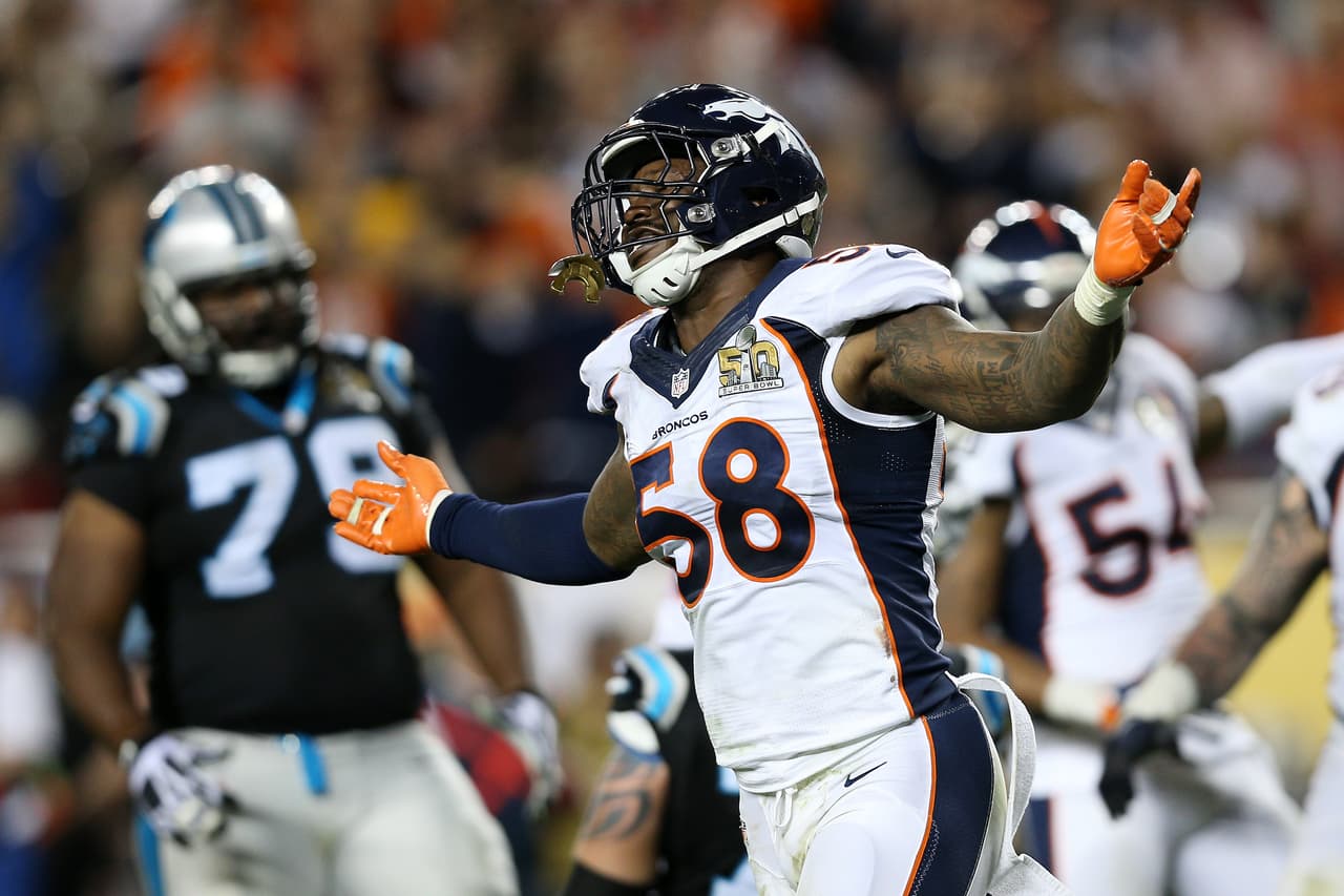 Von Miller sinduda, fue nombrado el MVP del partido.