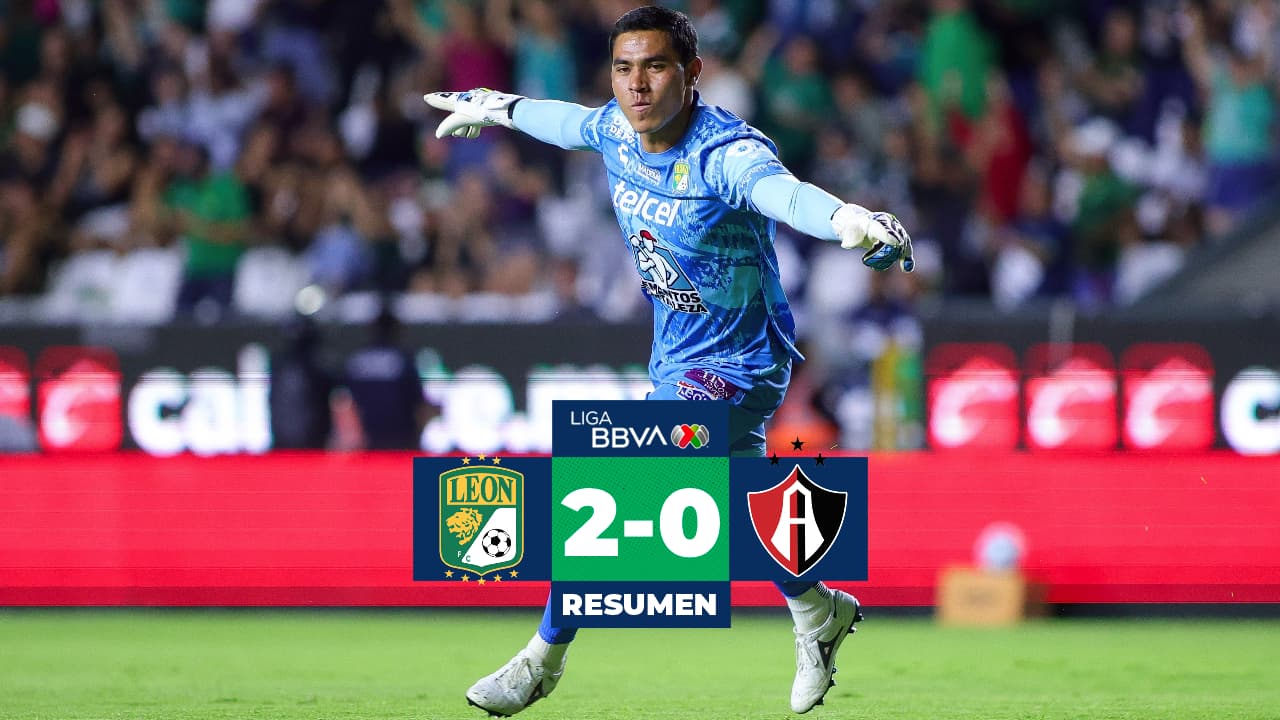 León derrota al Atlas y se acerca a puestos de Liguilla
