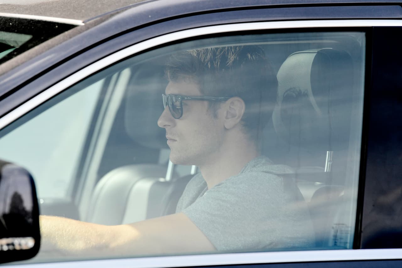 Aaron Ramsey llegó al centro deportivo para dar inicio a los entrenamientos en Turín.