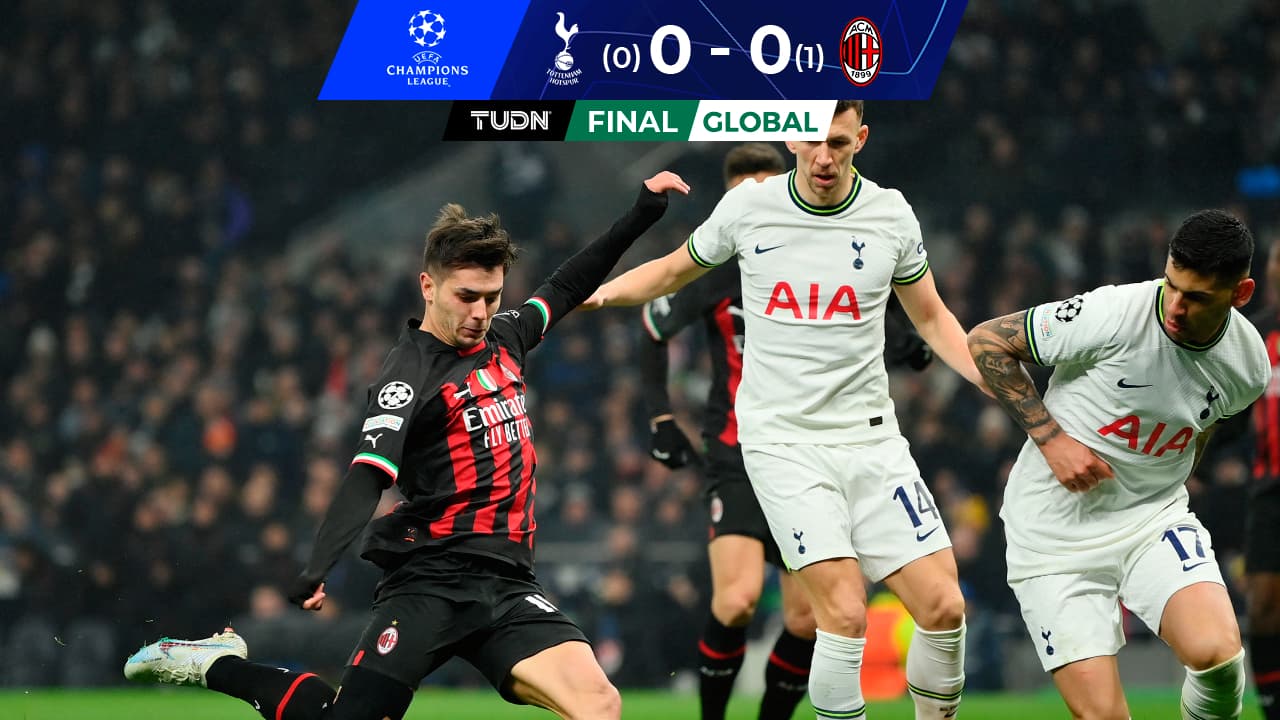 Milan avanza a Cuartos de Final de Champions League al eliminar al Tottenham