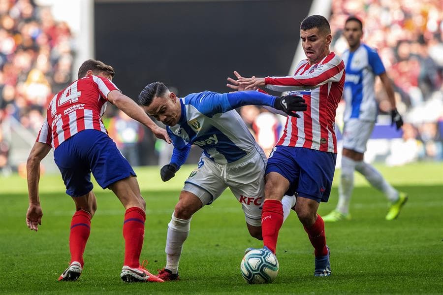 El Atleti no puede con el Leganés del vasco Aguirre, penúltimo lugar de la tabla, y empatan 0-0. El mexicano Héctor Herrera entró al minuto 62 del encuentro.