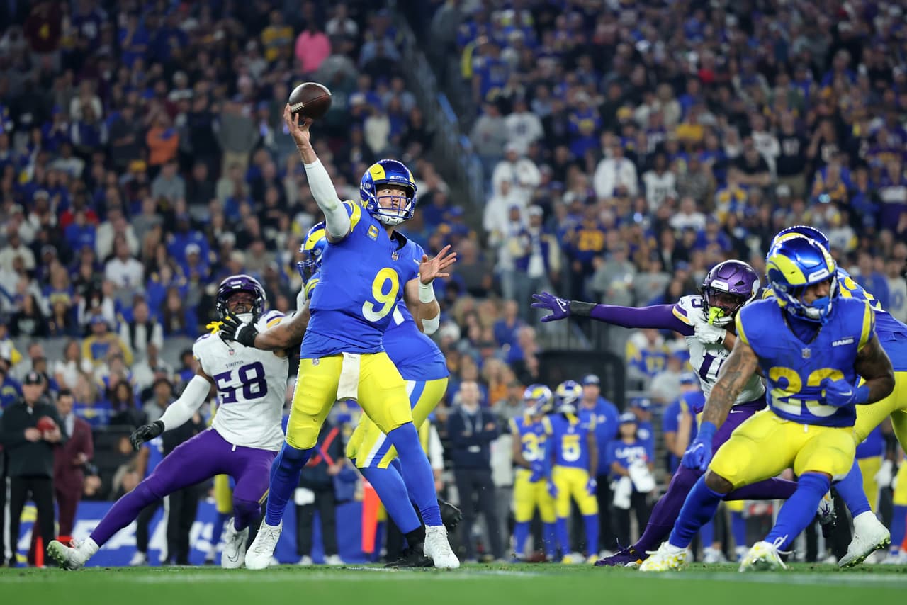 Los Angeles Rams derrotan a los Minnesota Vikings y avanzan en los playoffs