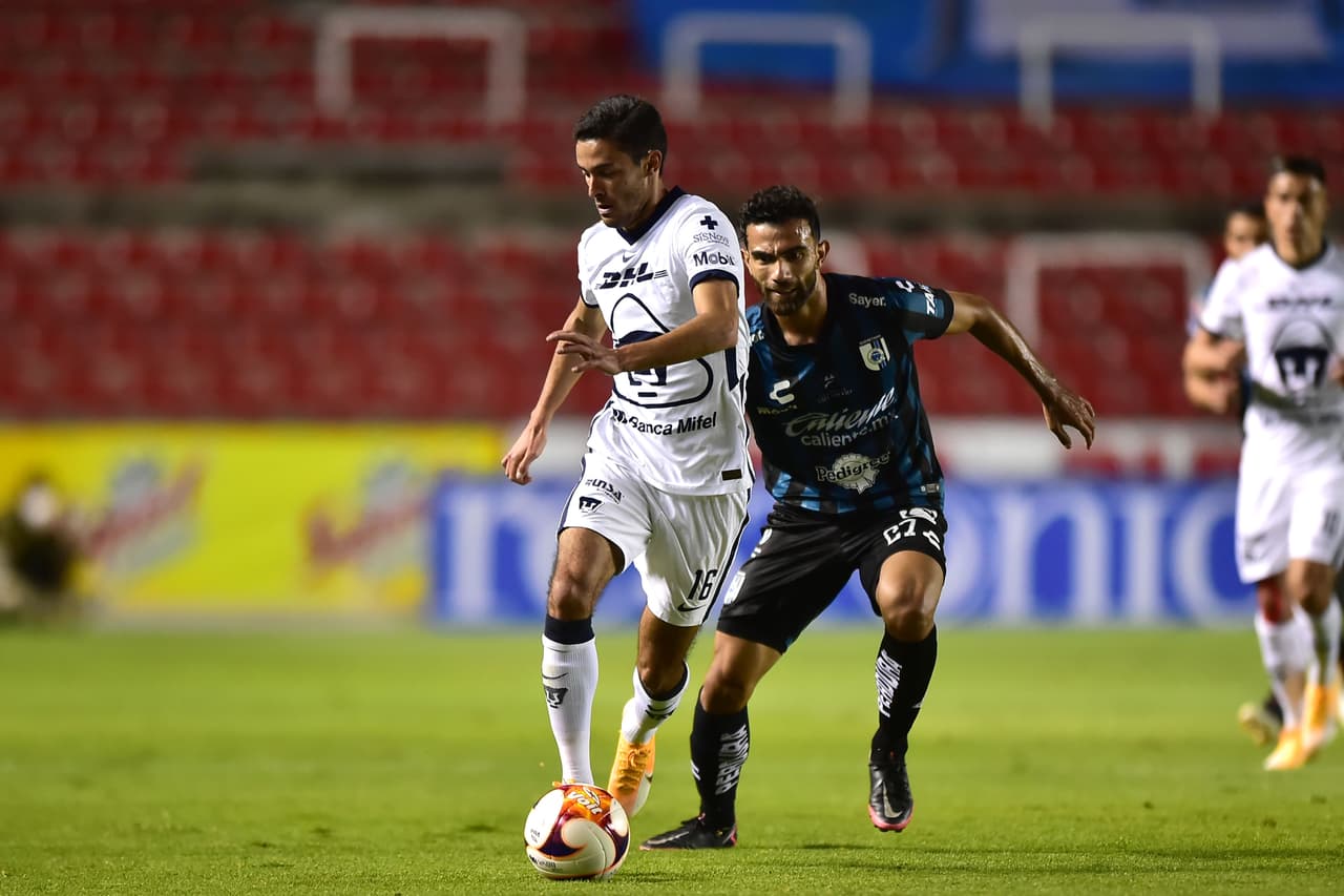 José Gurrola y Ángel Sepúlveda fueron los encargados de darle la victoria a los Gallos 2-0 sobre los Pumas.