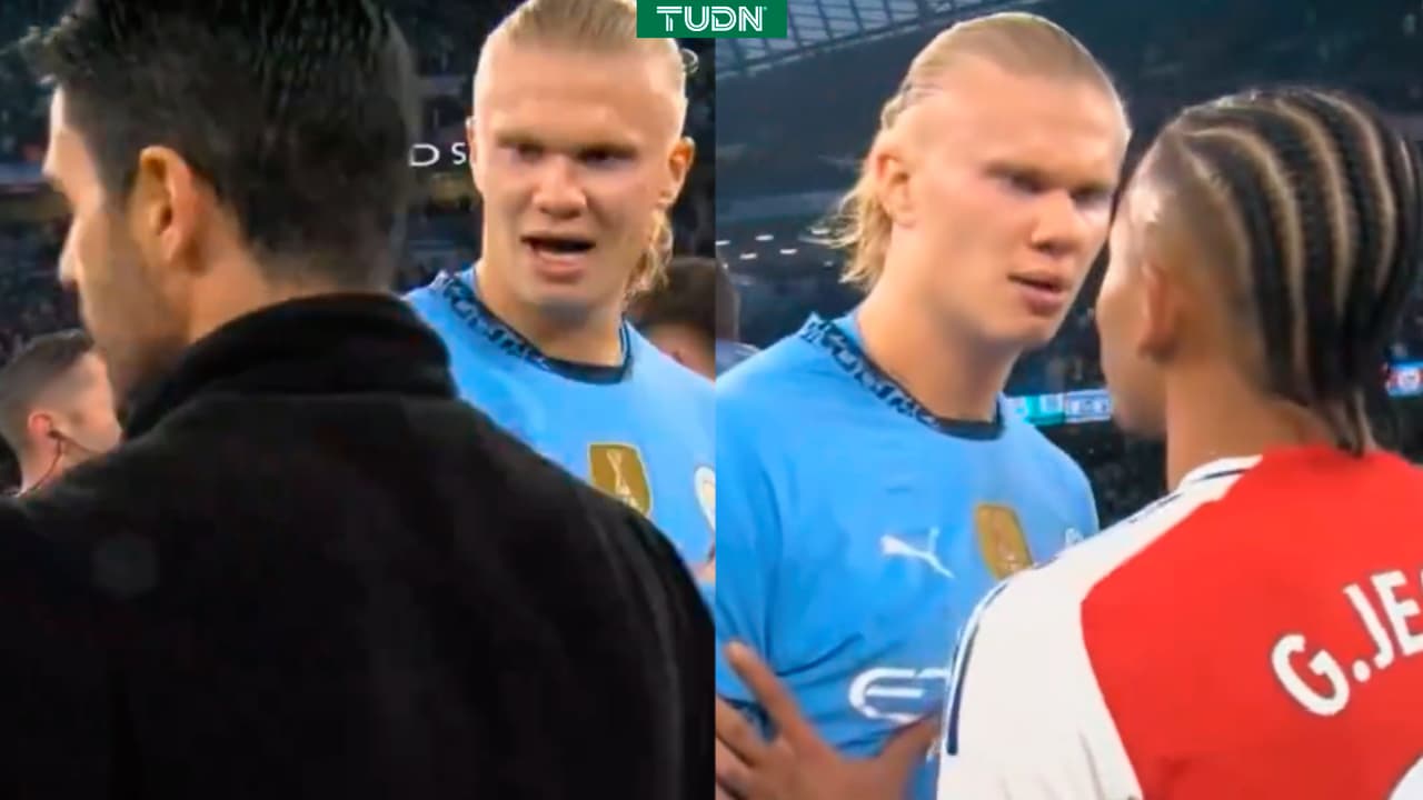 Filtran encontronazo de Halaand con Gabriel Jesus: "¡Maldito payaso!"