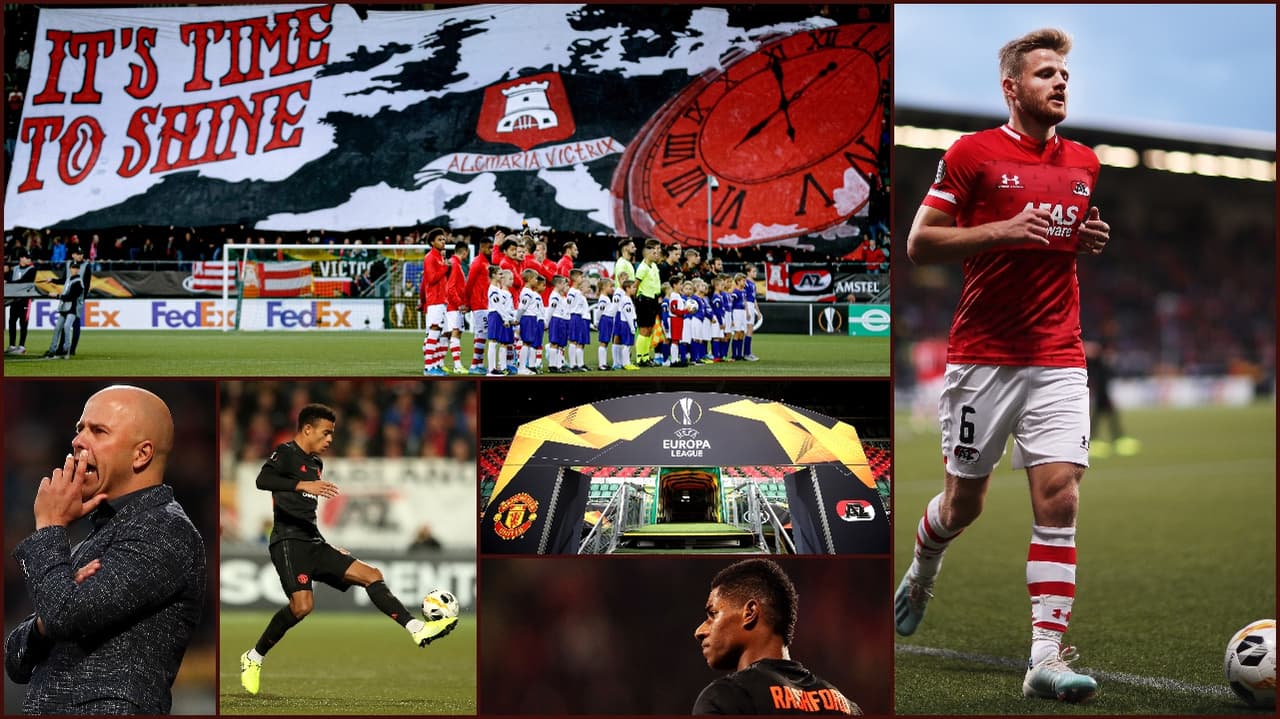 El Manchester United visita al AZ Alkmaar por su primer partido contra oponentes holandeses desde que le ganaron al Ajax en la final del 2017.