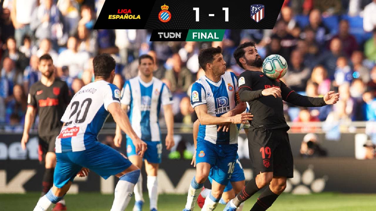 Espanyol empató con el Atlético y sigue último en España