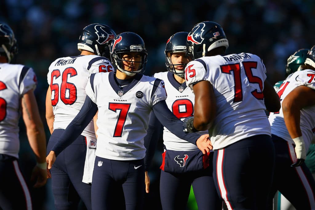 <b>Ka'imi Fairbairn, K Houston</b>. Con 37 goles de campo conectados, lideró a la NFL en este rubro. En la distancia de 40 a 49 yardas conectó 12, fue líder de la liga en esa distancia.
