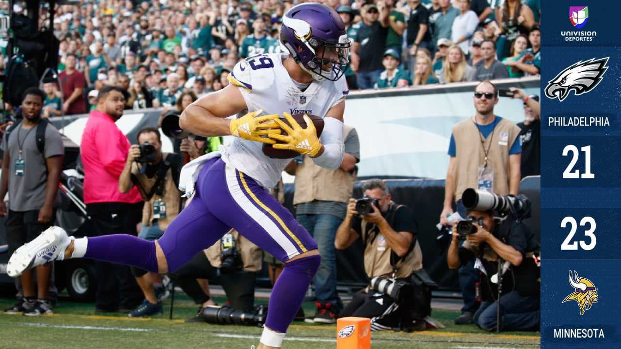 En la repetición del juego del título de la NFC de 2017-18, los Vikings superaron en Lincoln Financial Field a unos erráticos Eagles. La defensa jugó un rol crucial para el segundo triunfo de Minnesota.