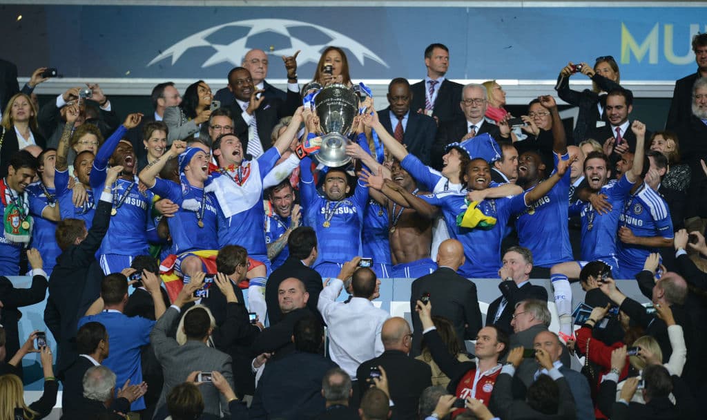 En 2012, el Chelsea logró probar la gloria al consagrarse como campeones por primera vez de la UEFA Champions League.