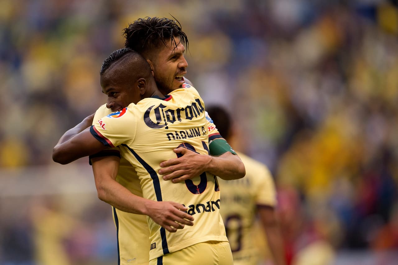 América tiene además a varias figuras con experiencia y recorrido en la Liga MX, entre ellos la pareja de Oribe Peralta y Darwin Quintero, campeones antes de ser 'Águilas' y también con el club.