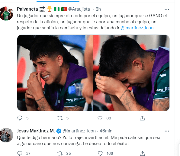 Colombatto habría pedido salir de León y se perfila hacia Europa