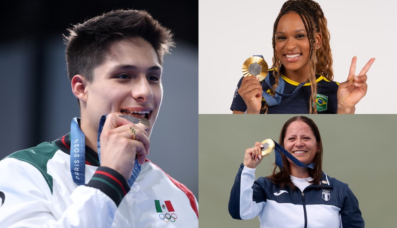 Los 10 atletas de Latinoamérica que brillaron en Juegos Olímpicos Paris 2024