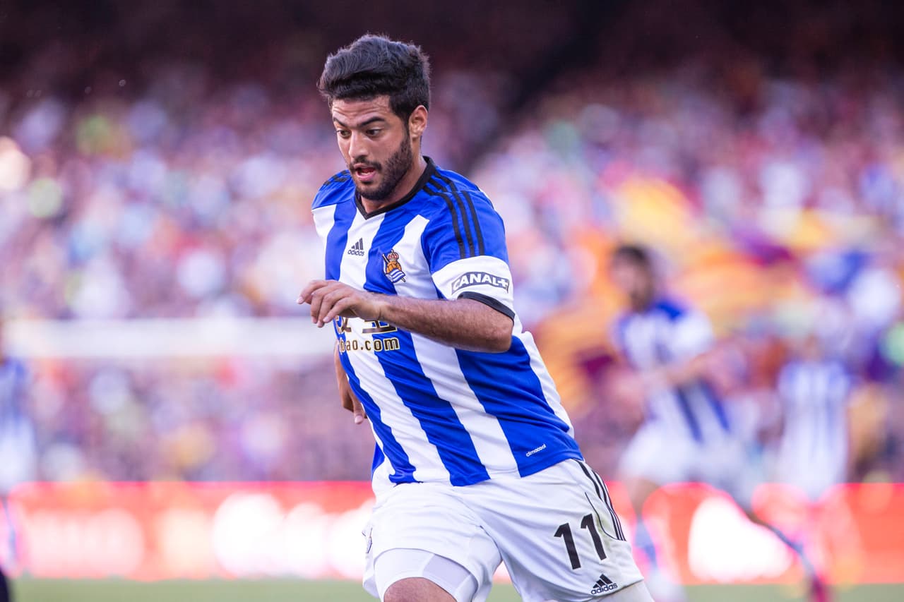 Carlos Vela, uno de los futbolistas más limpios de La Liga