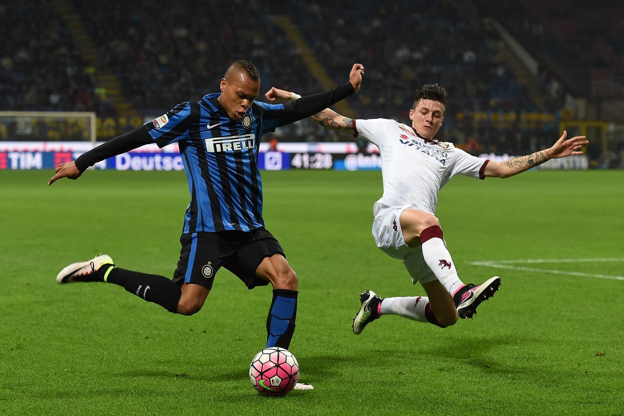 <b>3:</b> Jonathan Biabiany, de Inter Milán con 95.