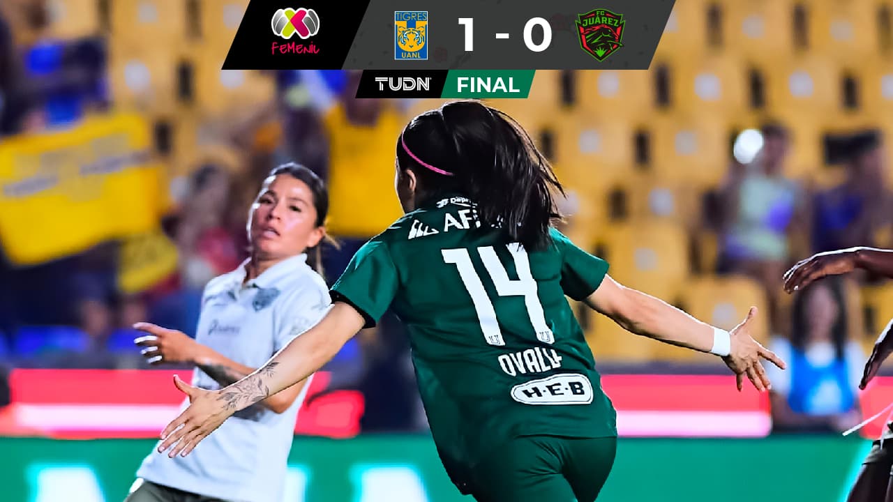 La 'Maga' Ovalle llega a 100 goles con Tigres en victoria sobre Bravas