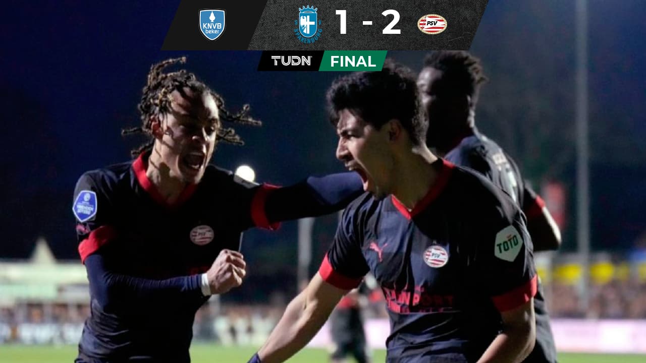 ¡Gol de Guti! El mexicano anota en la Copa de Holanda con PSV