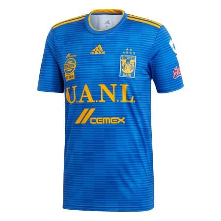 Camiseta Oficial de Tigres visitante de la Liga MX