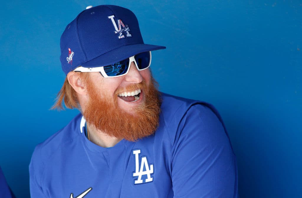 Risas, alegría y muchas bromas entre los jugadores de los Dodgers, Justin Turner es ek más feliz de todos en el spring training.