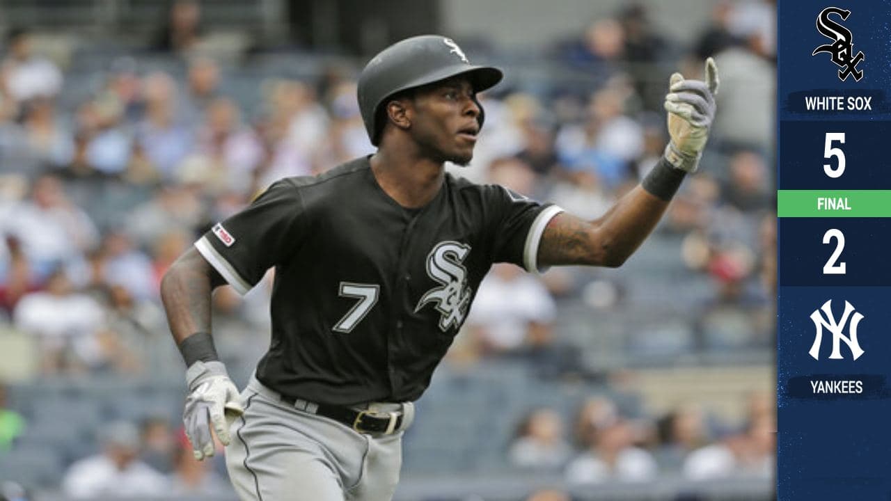 Los Chicago White Sox aseguraron la serie al derrotar este domingo a los New York Yankees en Yankee Stadium con la combinación perfecta: bateo de poder y sólido pitcheo abridor.