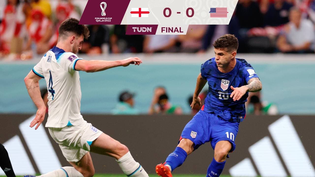 Inglaterra vs Estados Unidos EN VIVO por el Mundial Qatar 2022: Termina el encuentro con amargo empate sin goles