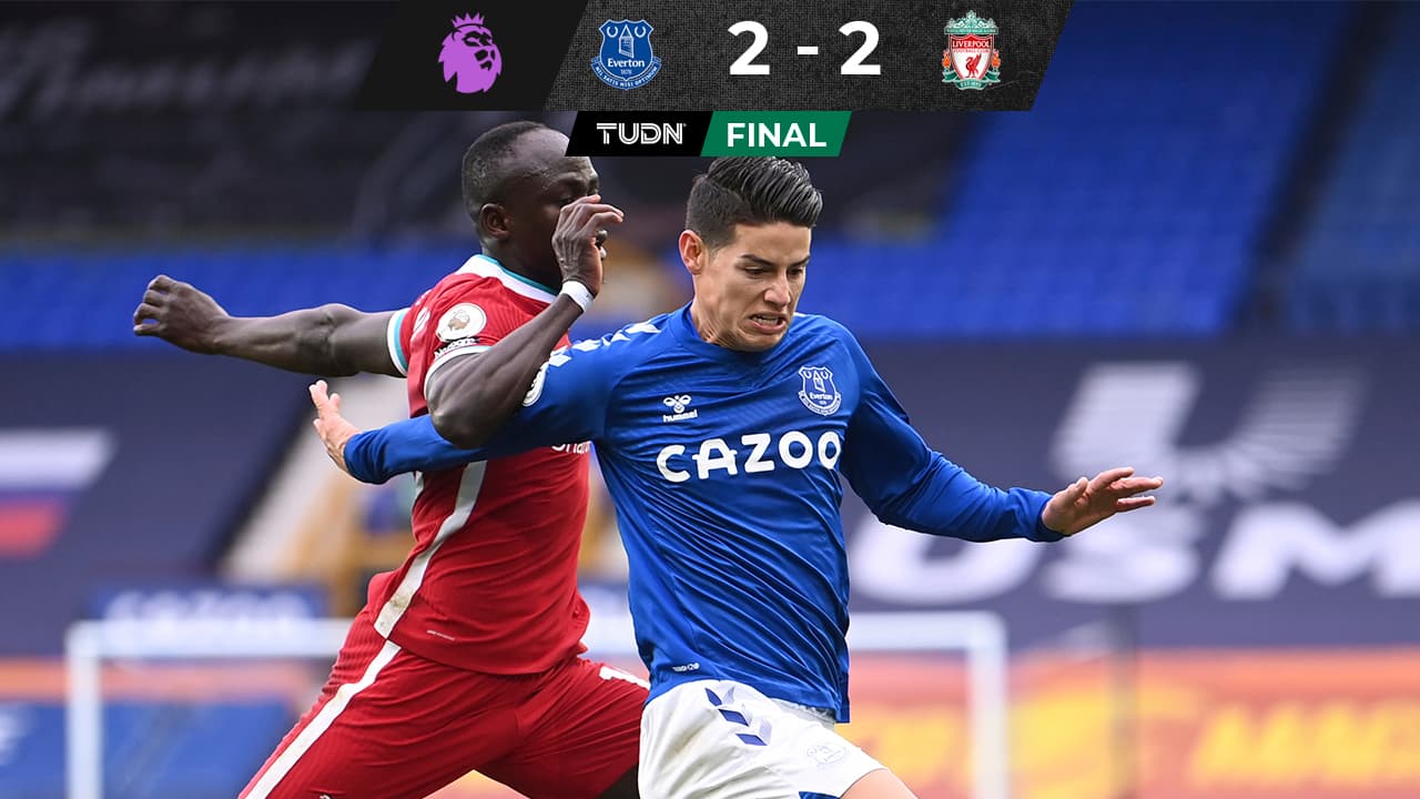 Rescata Everton empate polémico ante el Liverpool