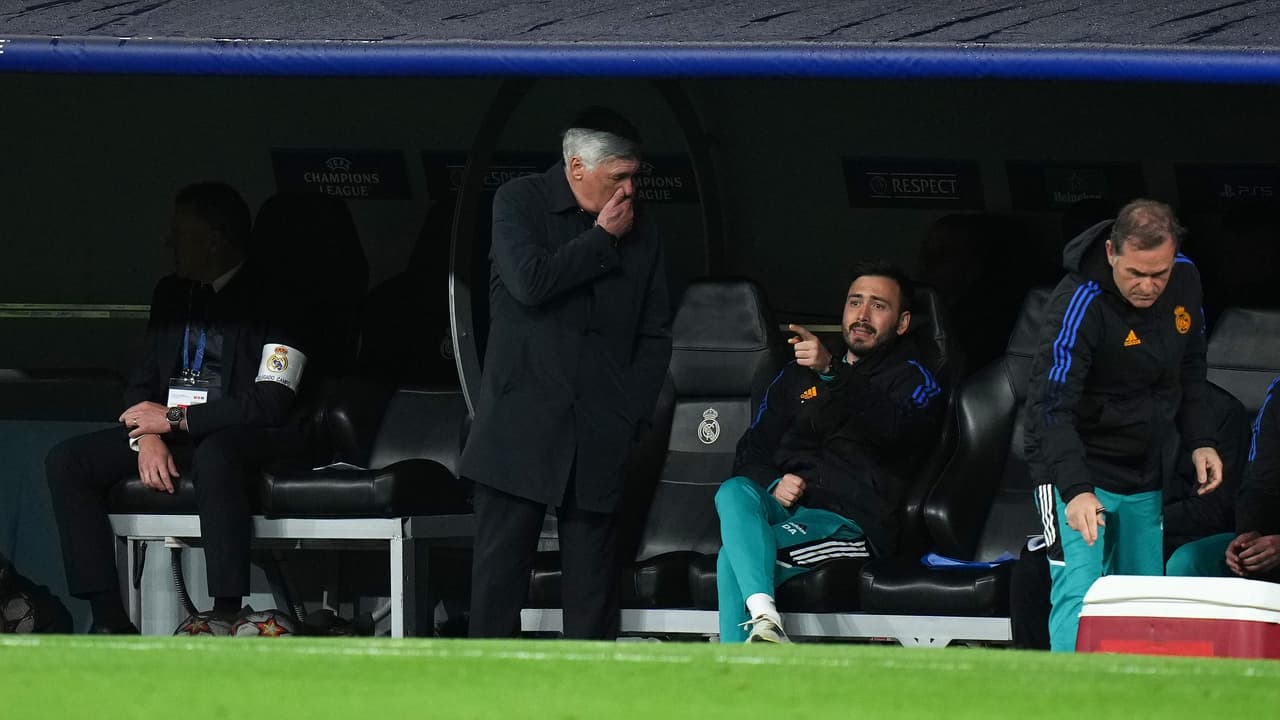 Carlo Ancelotti, técnico Rdel eal Madrid.