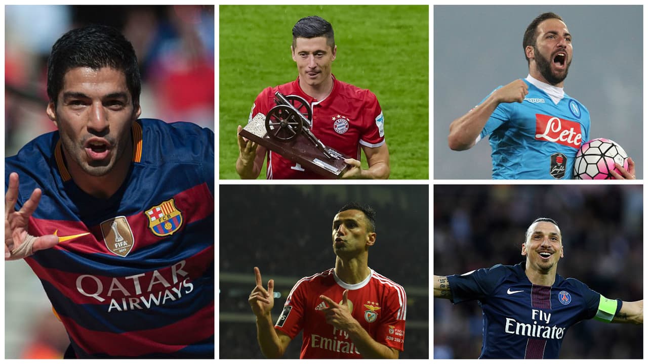 La temporada 2015-16 ha sido especialmente prolija en goleadores. En la mayoría de las ligas más importantes los máximos goleadores se destaparon con números muy por encima del promedio y varios superando la inusual cifra de 30 goles.