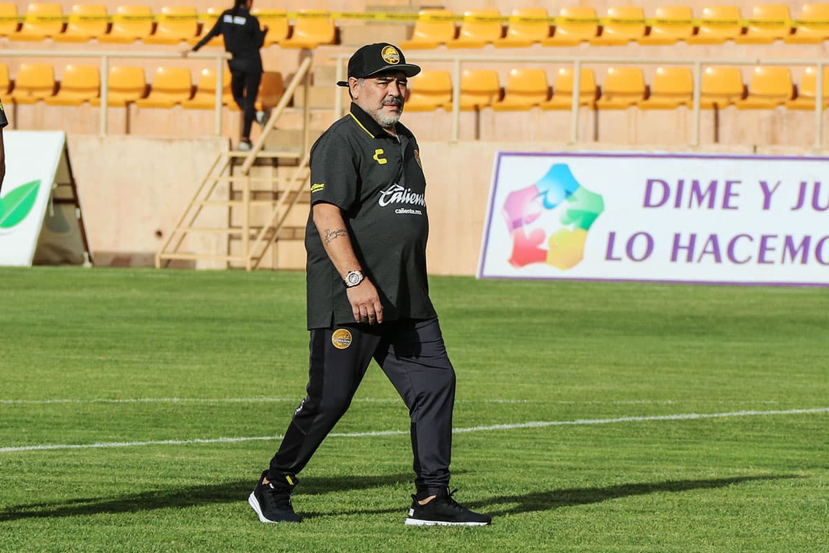 Con Maradona, Dorados buscaba su segundo triunfo para seguir saliendo del fondo de la tabla del Ascenso MX.