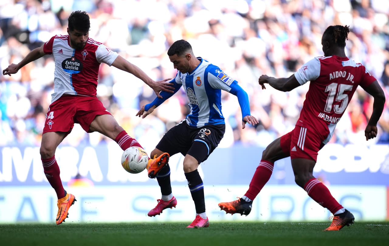 Espanyol se impuso sobre el Celta de Vigo gracias a un tanto del jugador chino Wei Lei, en un partido donde el mexicano Néstor Araujo fue titular, pero Orbelín Pineda se quedó en la banca.