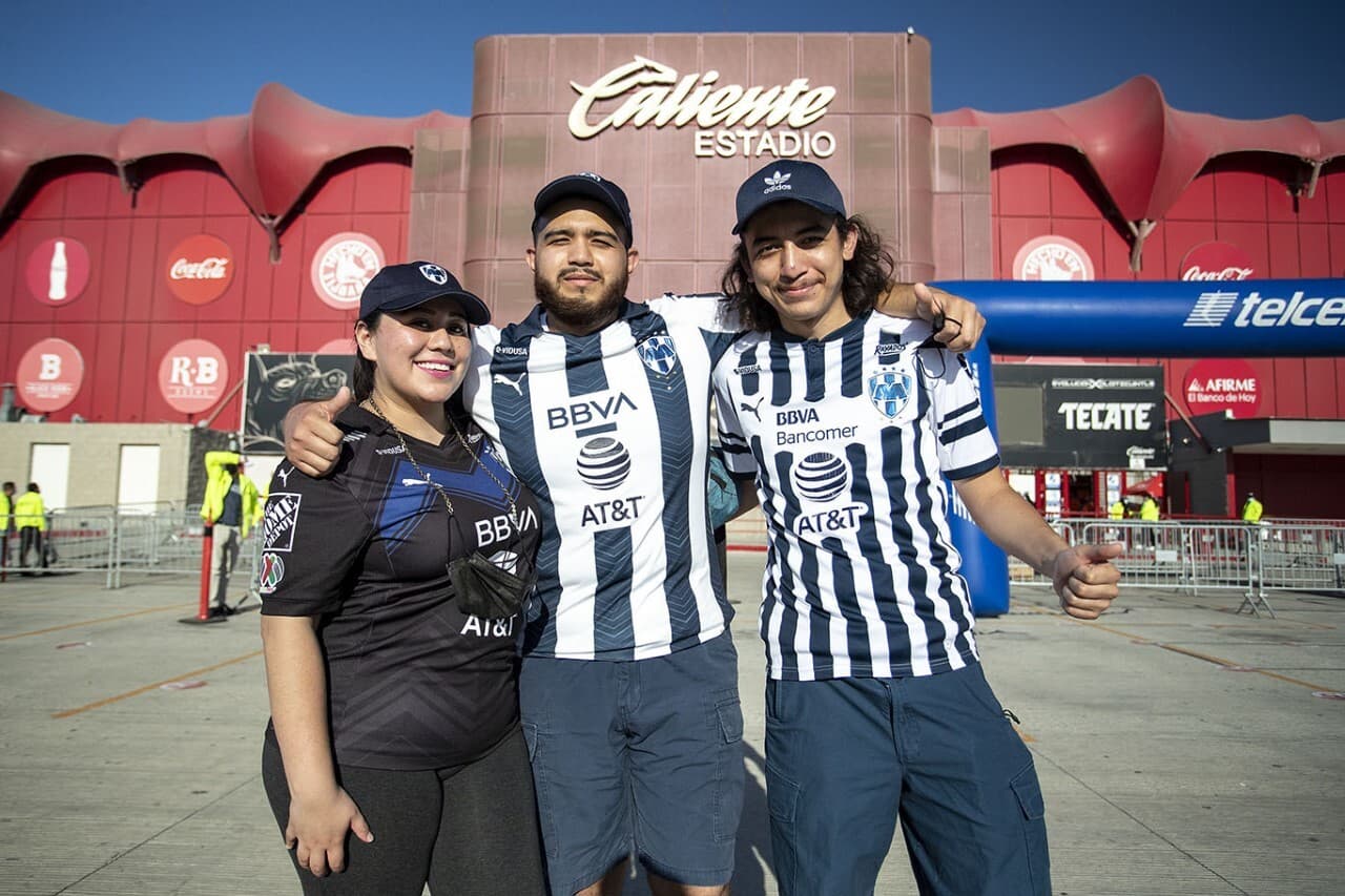 Los seguidores regiomontanos viajaron para ver a su escuadra.