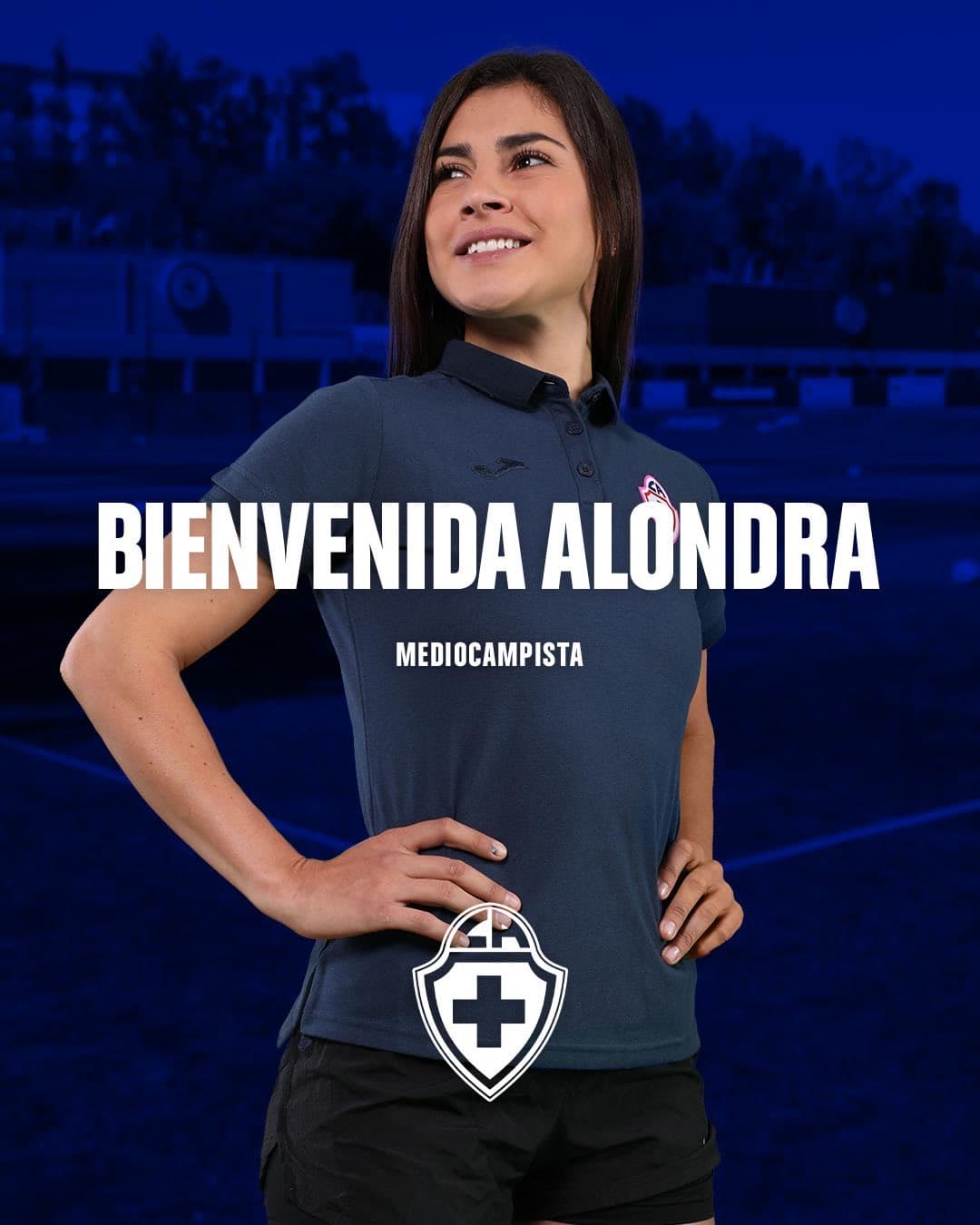 Alondra Gónzalez es anunciada como nueva jugadora del Cruz Azul