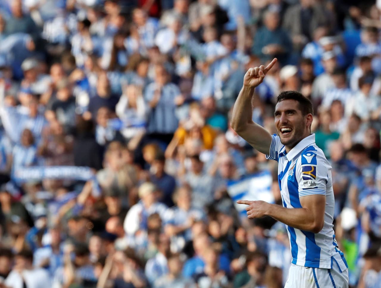 Tras la expulsión de Jesús Vallejo en el primer tiempo, Real Sociedad dominó y ese control lo mostró en el marcador al minuto 12 del segundo tiempo con gol de Joseba Zaldúa.