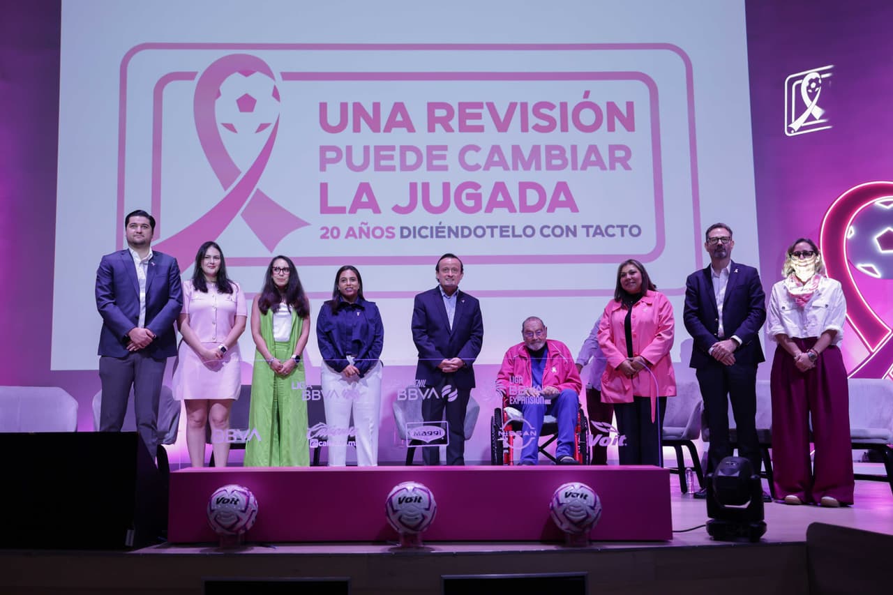 Liga MX y Liga Femenil se suman a la Campaña Rosa contra el cáncer de mama