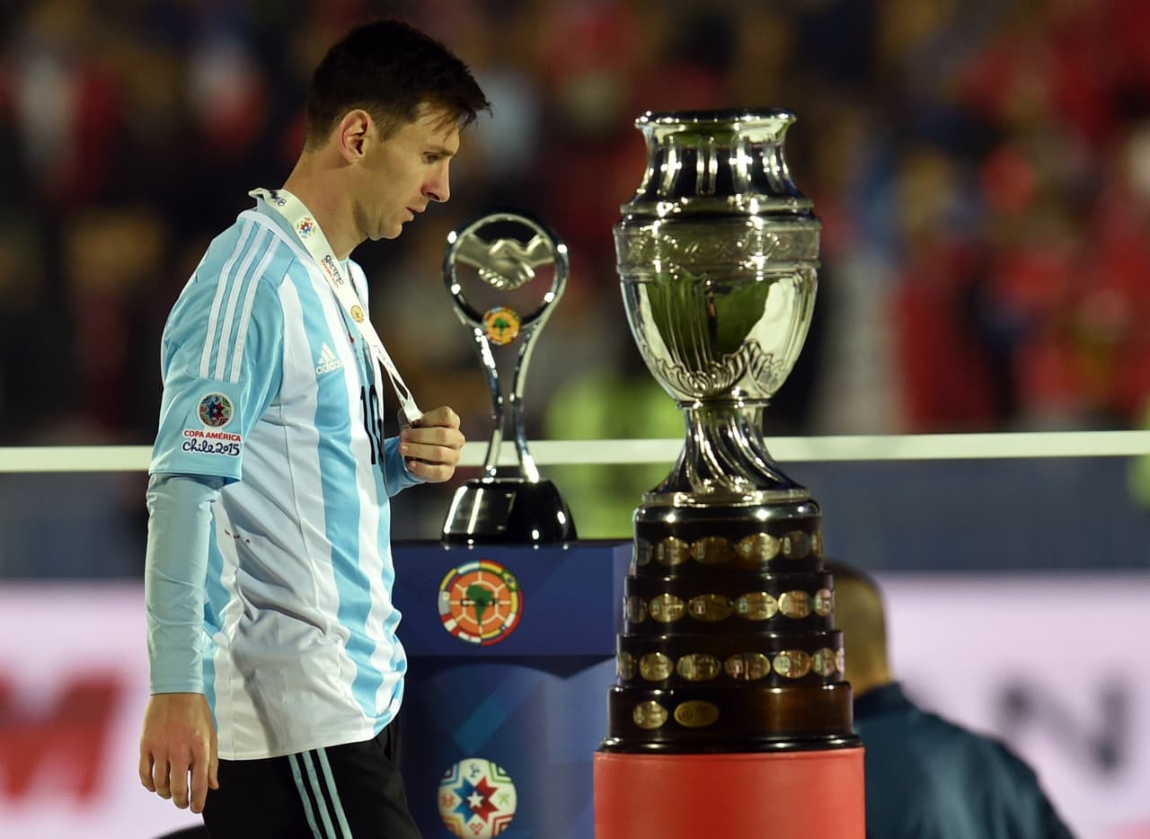 La tristeza de Messi
