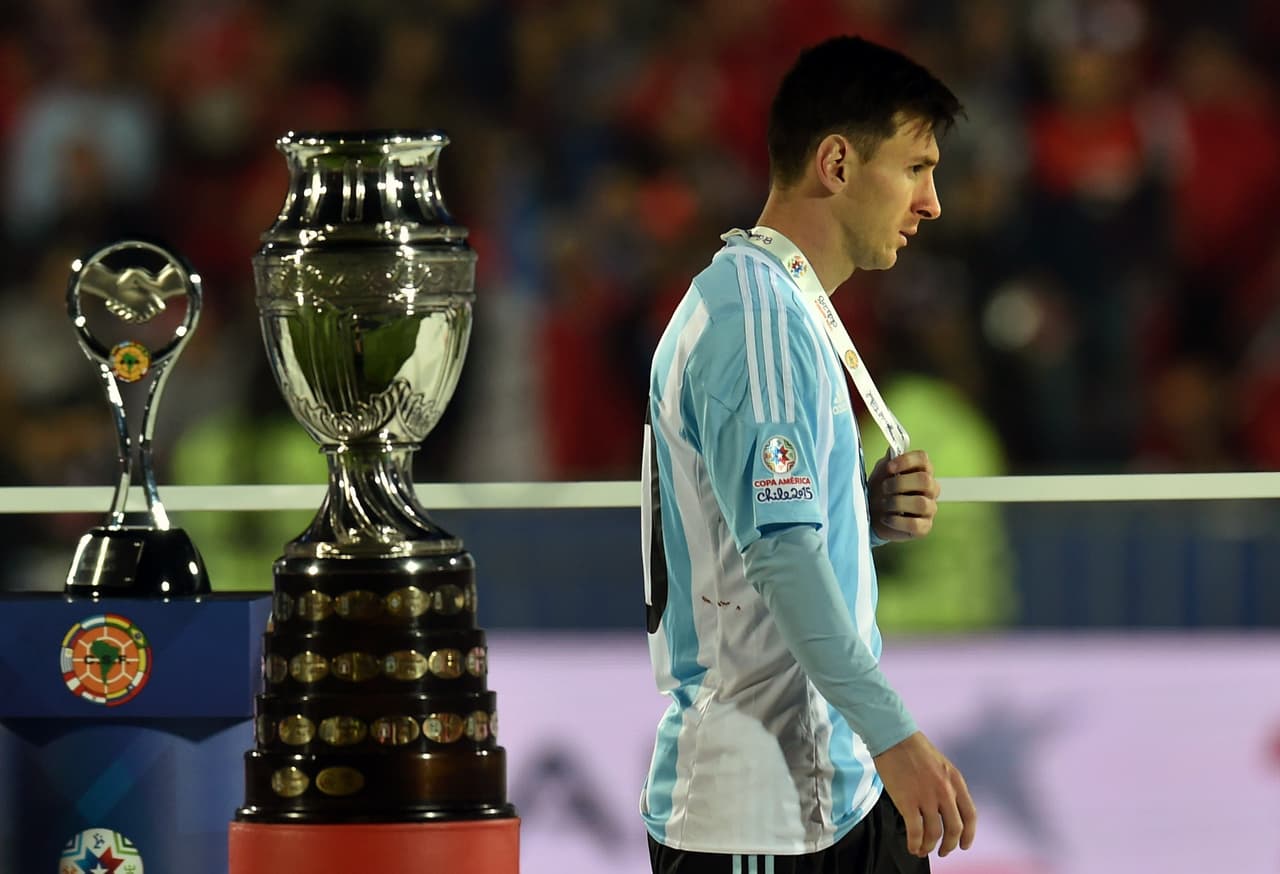 La tristeza de Messi
