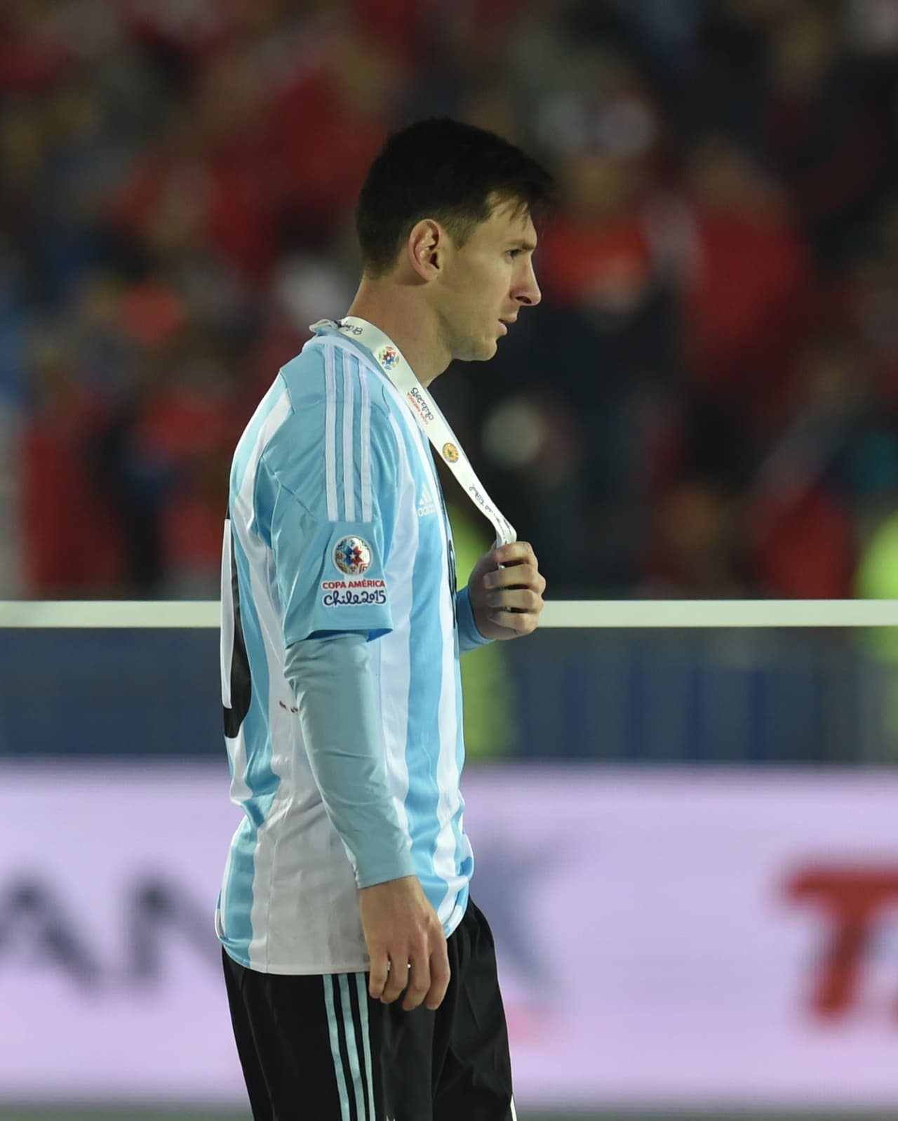 La tristeza de Messi