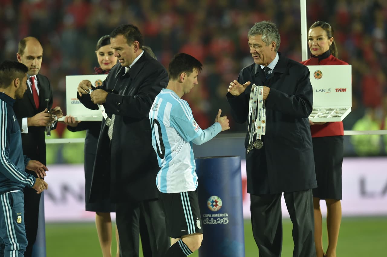 La tristeza de Messi