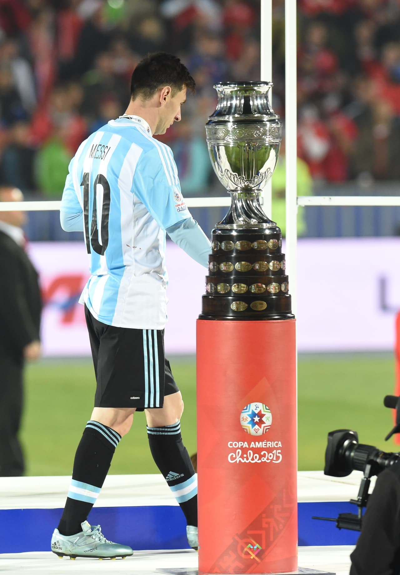 La tristeza de Messi