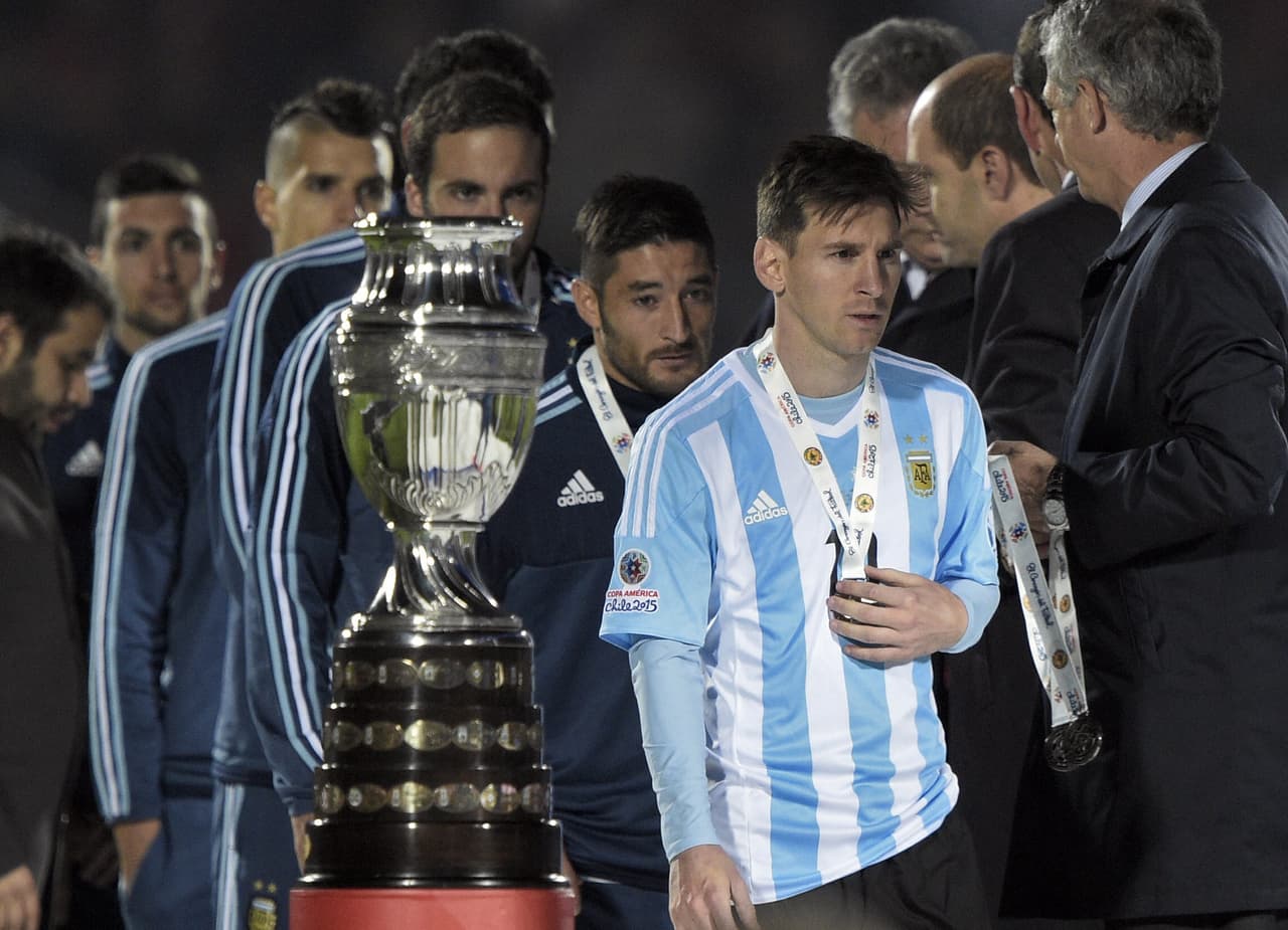 La tristeza de Messi