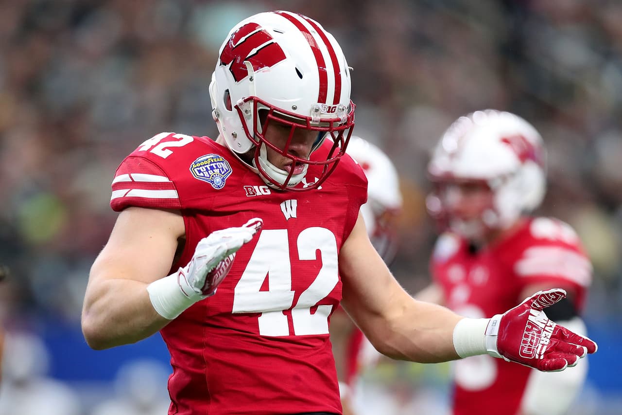 # 50
<b>T. J. WATT</b> – OLB |
<i>Wisconsin</i>