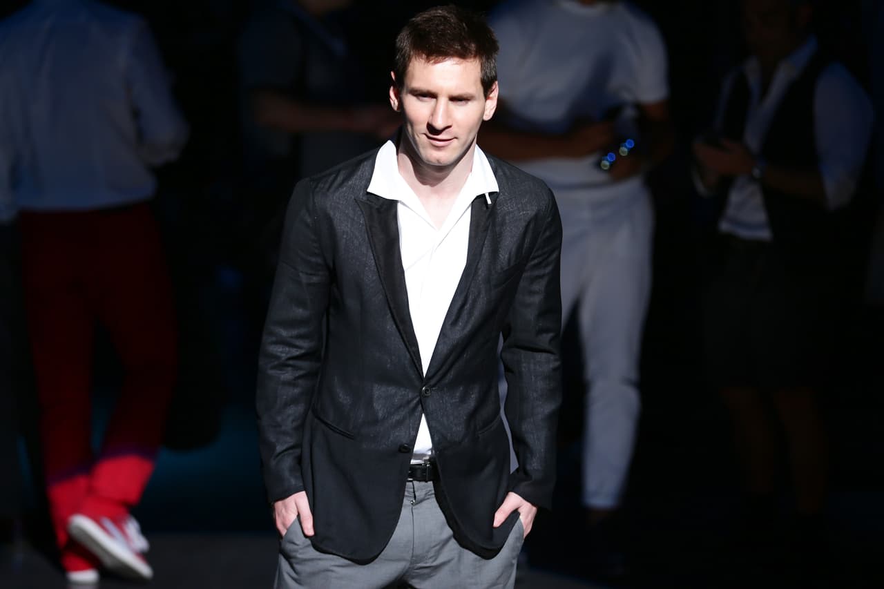 Messi ha sido varias veces invitado a diferentes evento de modelaje, con lo que tiene una fuerte relación con el mundo 'fashion'.