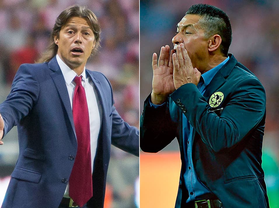 Matías Almeyda e Ignacio Ambriz tienen poco más de un año como entrenadores de Chivas y América respectivamente, pero en ese lapso ya han vivido cuatro enfrentamientos del llamado Clásico Nacional del fútbol mexicano.