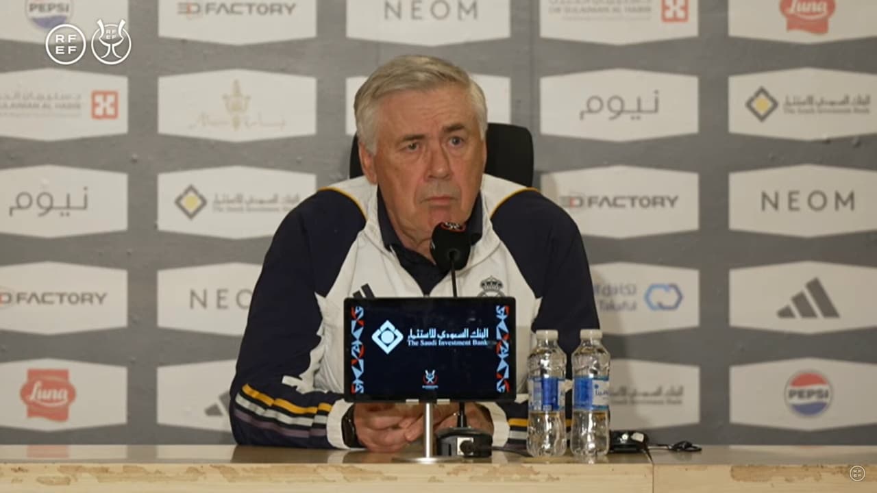 Ancelotti dice que Real Madrid no sale por revancha ante Barcelona