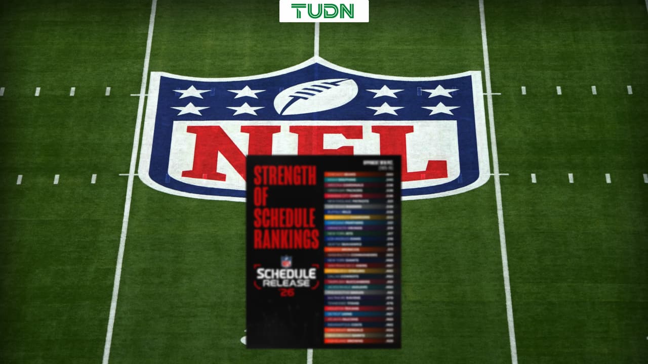 NFL 2026: ¿Quién tiene el calendario más difícil y más fácil?