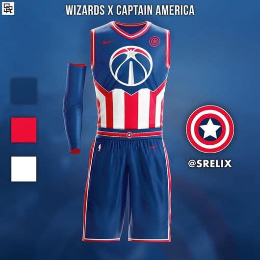 Wizards = Capitán América