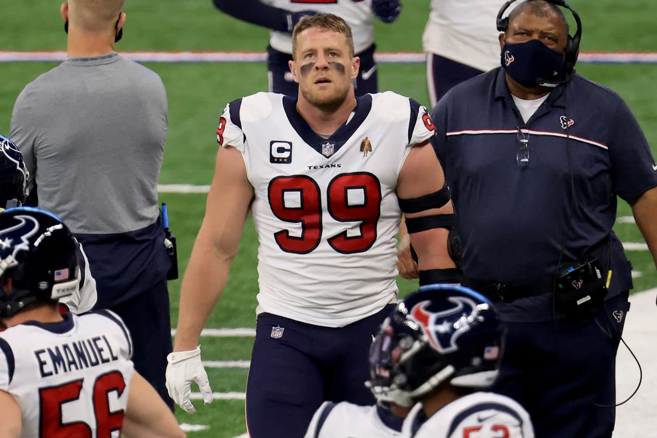 JJ Watt pidió permiso a una leyenda y usará el número 99 en los Cardinals