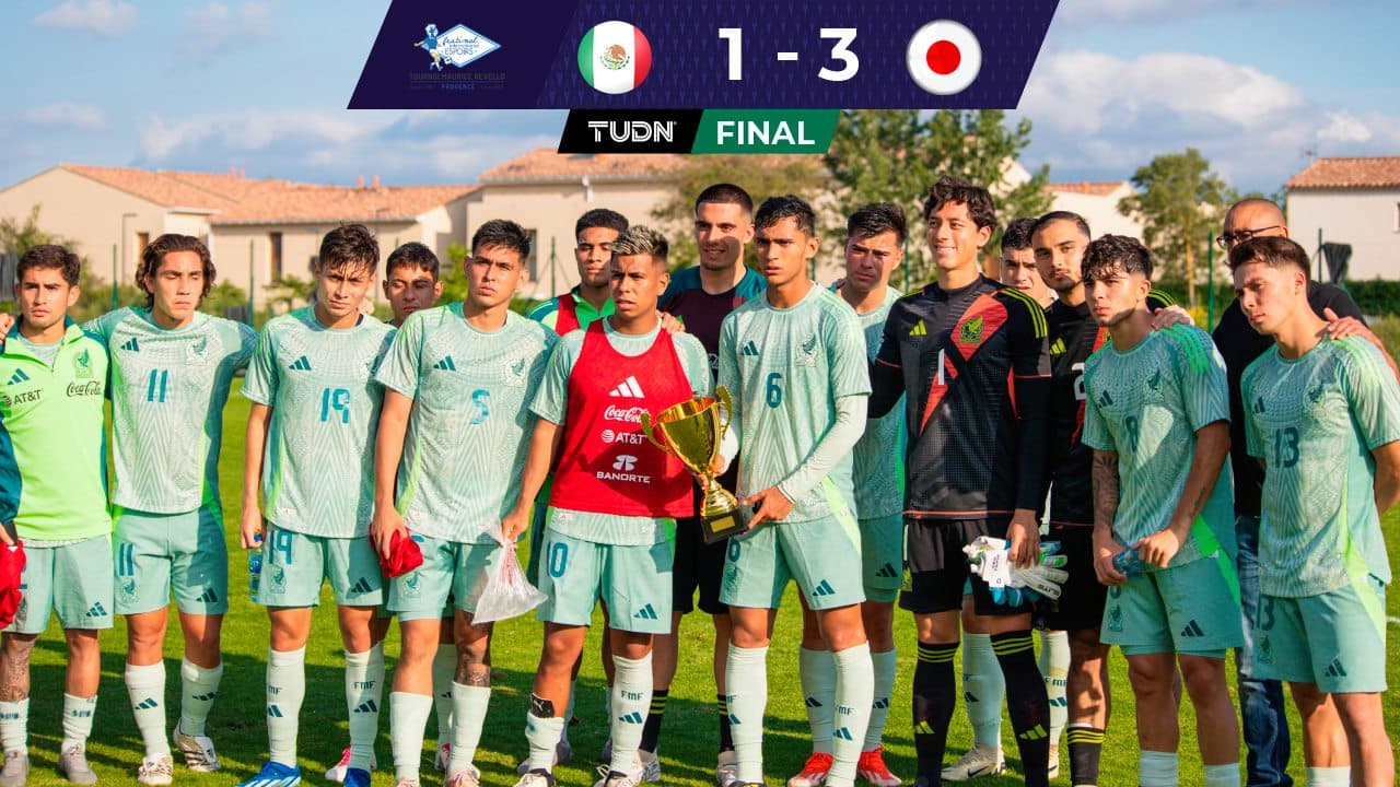 La Selección Mexicana Sub-23 perdió con el equipo Sub-19 de Japón en Francia
