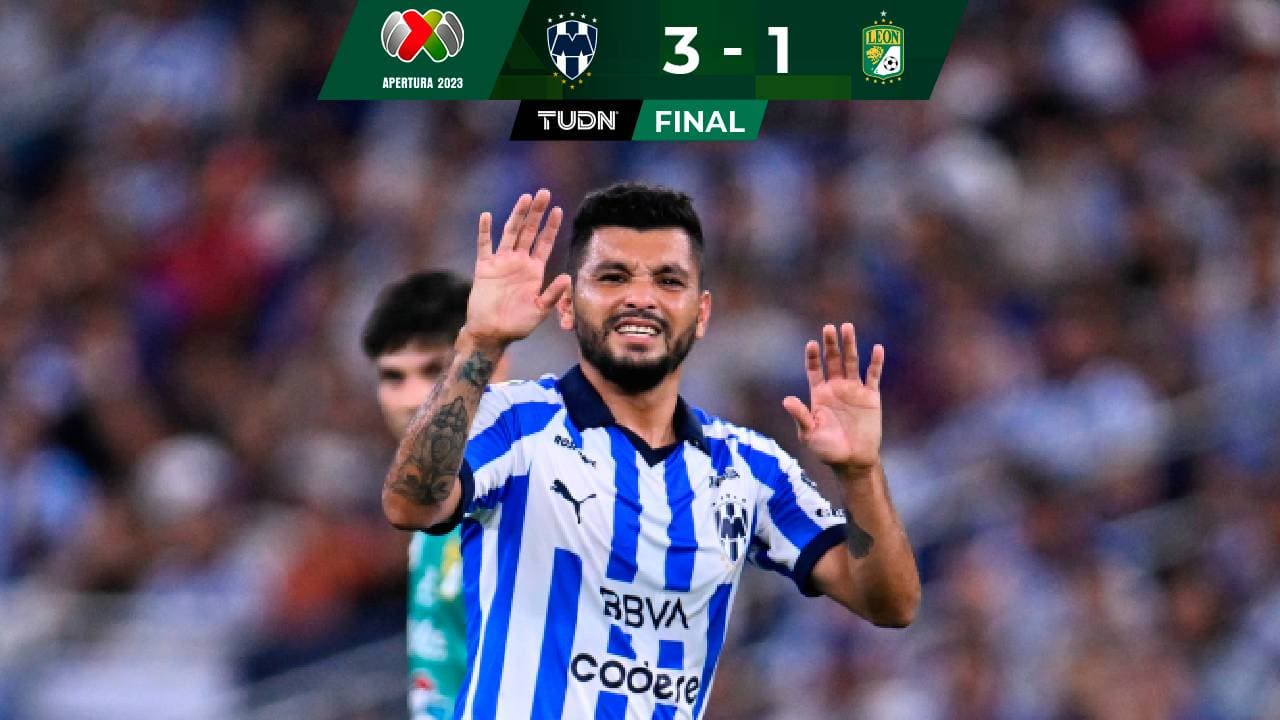 Tecatito... Corona gran noche de Rayados en su regreso a Liga MX