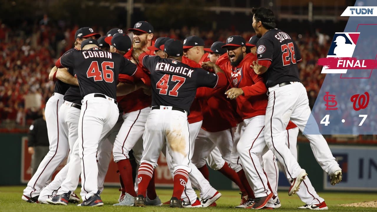 Nationals completan barrida sobre Cardinals, van a la Serie Mundial